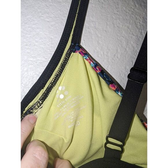 Women's Title Nine Bathing Suit, Tank, Tankini Top Only, Underwire 34 D - Picture 4 of 8